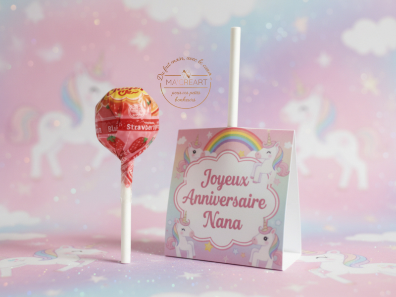 sucette chupa chups sur mesure