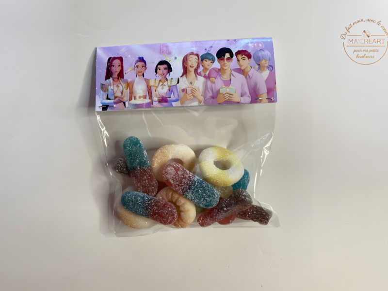 sachet de bonbon sur mesure