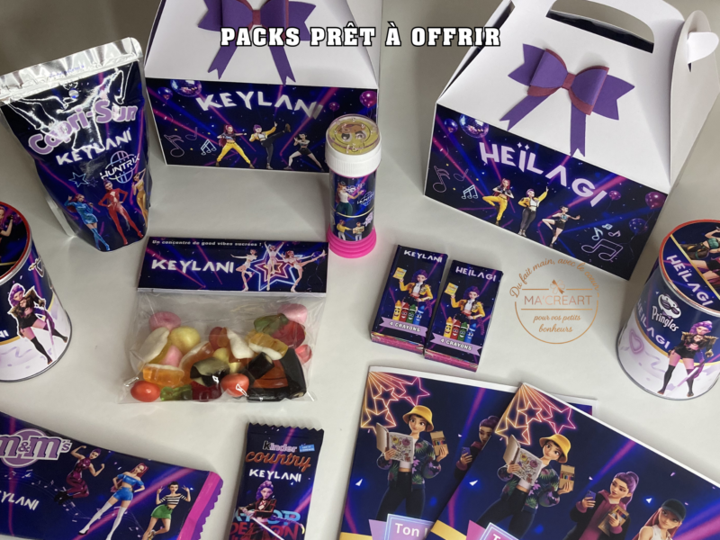 Packs prêts à offrir