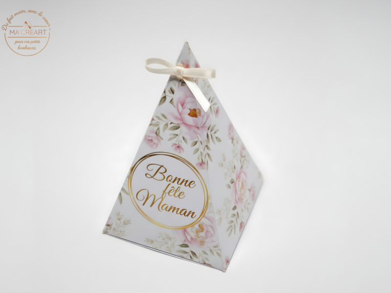 boîte pyramide personnalisée